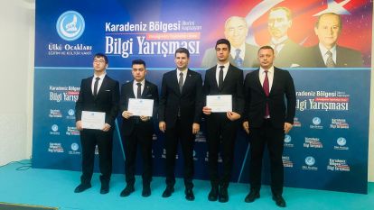 ÜLKÜ OCAKLARI BOLU'DAN KARADENİZ BÖLGESİ BİLGİ YARIŞMASINDA BÜYÜK BAŞARI