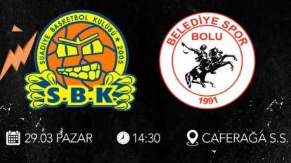 Bolu Belediyespor, Suadiye deplasmanında...