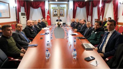 Orman Yangınları ile Mücadele Komisyonu Toplantısı