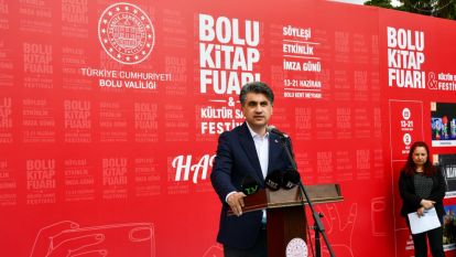 Bolu'da 9 Gün Sürecek Kitap Fuarı Açıldı...