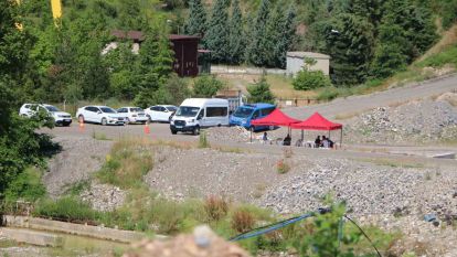 İşçinin cansız bedenini çıkarma çalışmaları sürüyor