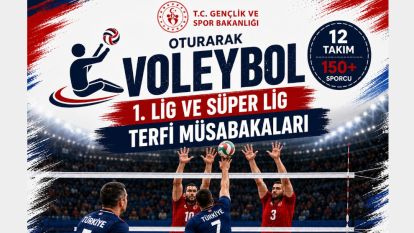 Oturarak Voleybol Heyecanı Bolu'da Başlıyor!