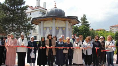 Yangında kaybettiği 8 yakını anısına 112 istasyonu ve 8 kurnalı şadırvan yaptırdı