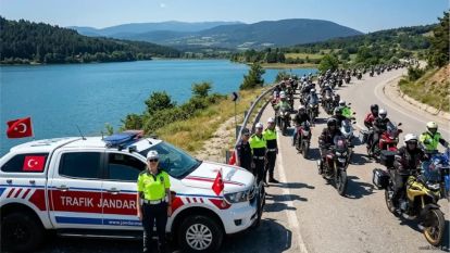 Yüzlerce motosikletli tek bir amaç için buluştu!
