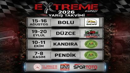 2026 Extreme Kupası Heyecanı Bolu'da Başlıyor!