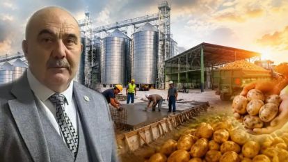 Bolu Ziraat Odası öncülüğündeki dev silo projesi yükseliyor...