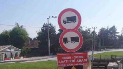 Bolu'da ağır tonajlı araçlara saat sınırlaması