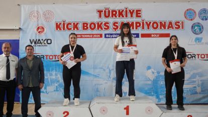 Kick Boks Şampiyonasında Madalyalar Sahiplerini Buldu.