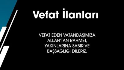 VEFAT EDENLER